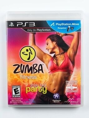 Zumba Fitness Join The Party Sony PlayStation 3 PS3 Game CIB